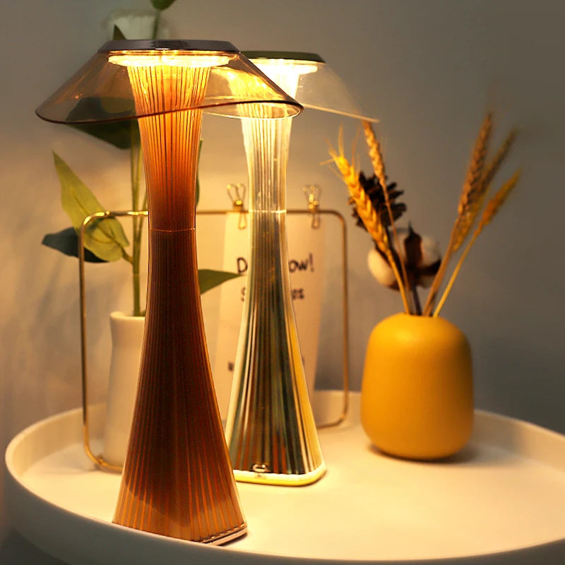 lampe champignon led déco intérieur bar restaurant chambre usb veilleuse - vue 5 sur 8
