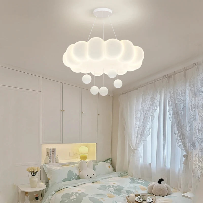 suspension créative en forme de nuage pour garçon ou fille - vue 5 sur 10