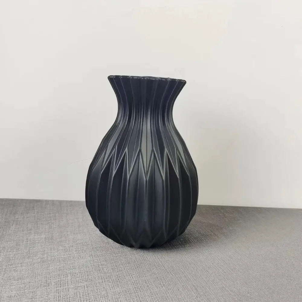 vase en céramique style nordique pour décoration fleurs - vue 8 sur 9