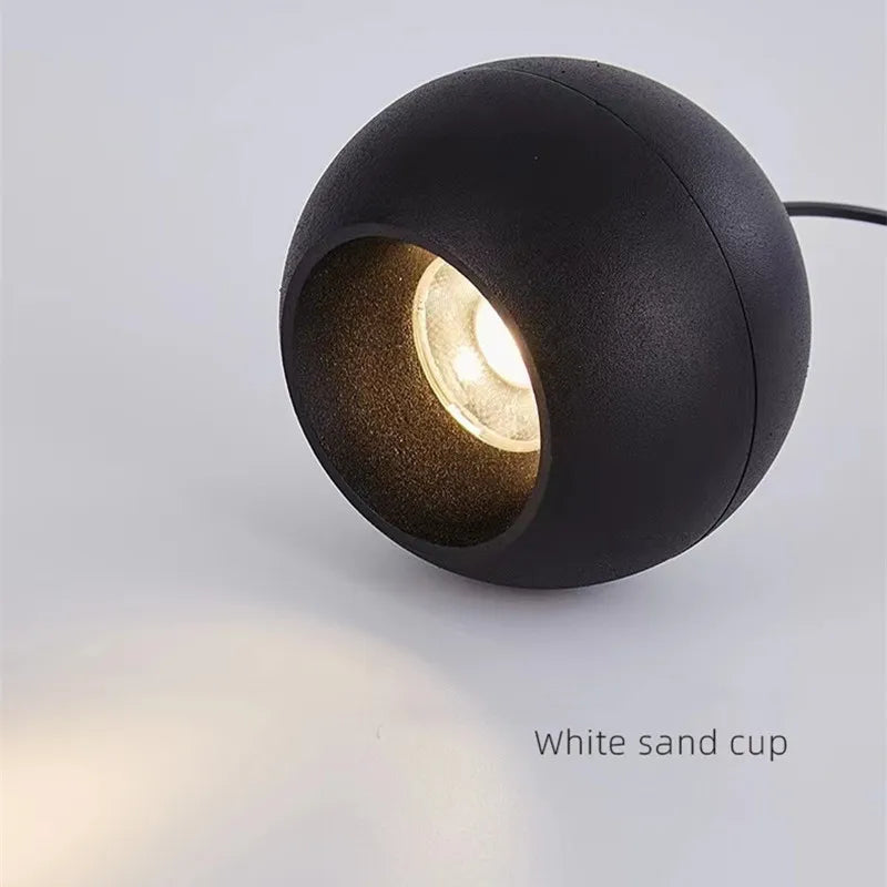 Suspension boule à LED - vue 4 sur 8