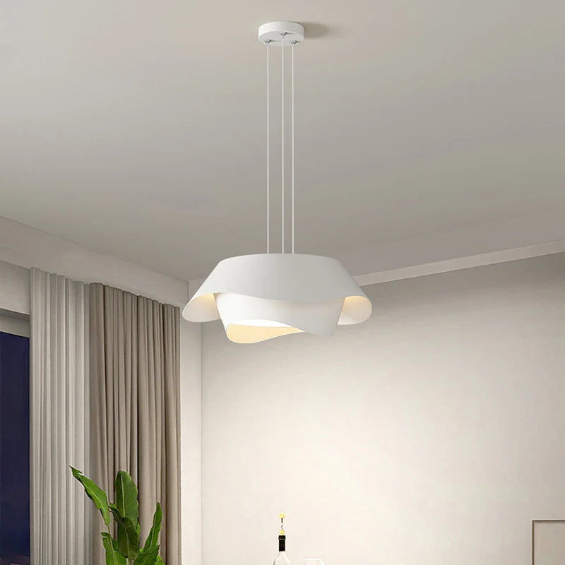 lampe led suspendue design moderne avec fil réglable - vue 3 sur 11