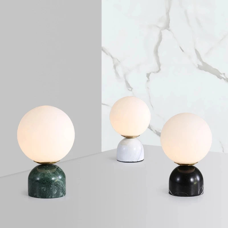 Lampe de chevet en marbre - vue 8 sur 9