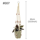 suspension macramé pour plantes et décoration murale naturelle