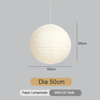 suspension led style japonais sphères pour décor café
