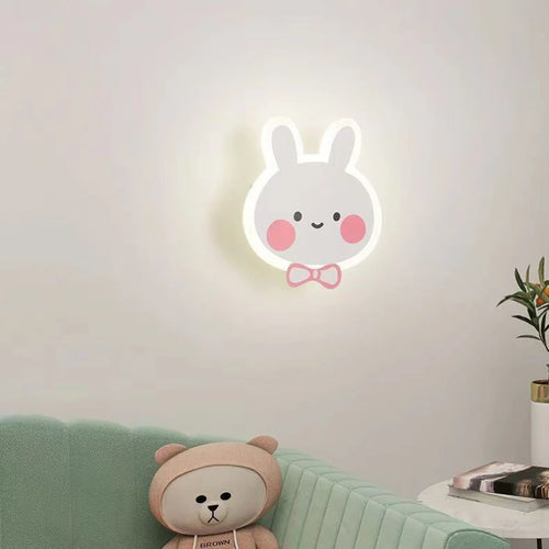 Applique murale led moderne dessin animé pour chambre d'enfant
