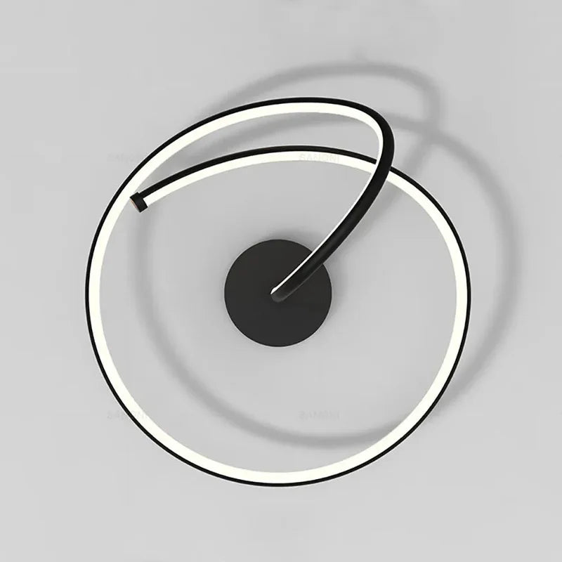 lustre moderne à leds pour décoration intérieure élégante - vue 7 sur 12