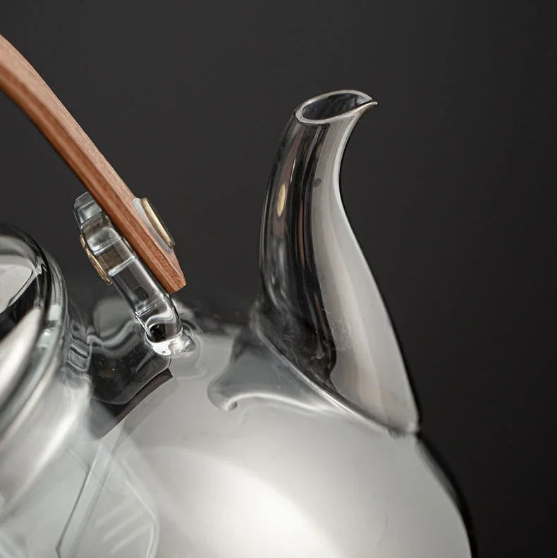 Bouilloire en verre resistante pour thé infusion moderne - vue 6 sur 6