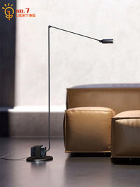 lampadaire led industriel design italien bras oscillant classique
