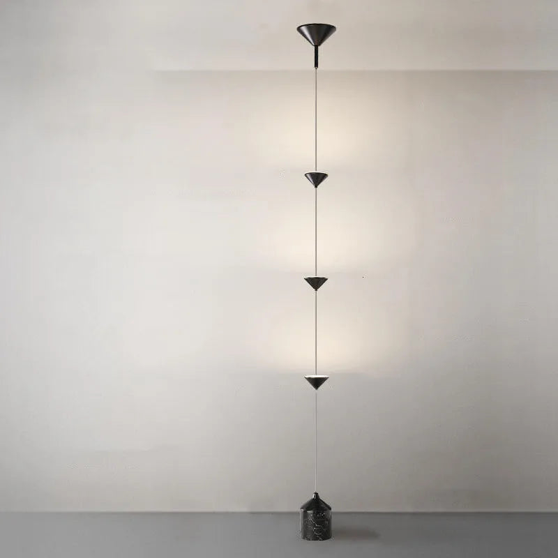 Minimalisme nordique chevet lampadaire Led moderne Simple réglable en métal lampadaire marbre canapé décor éclairage Led Luminaria - vue 5 sur 19