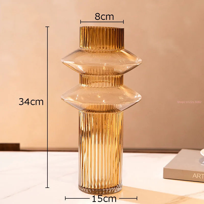 vase créatif pour fleurs hydroponiques décor moderne et arrangement floral - vue 8 sur 14