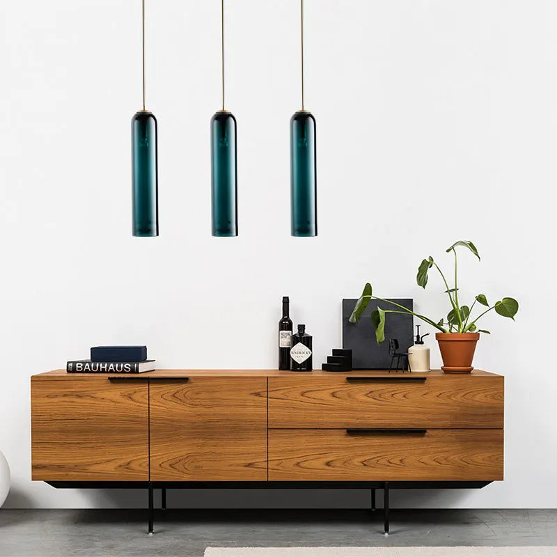 Moderne LED verre nordique suspension lumière Suspension lustres créatifs salon chevet chambre intérieur suspendus luminaires - vue 7 sur 12