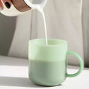 Tasse retro en verre style saphir borosilicate
