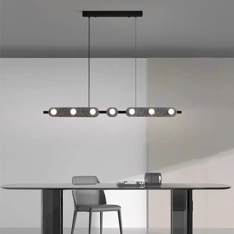 lustre moderne led suspendu pour éclairage intérieur décoratif - vue 7 sur 12