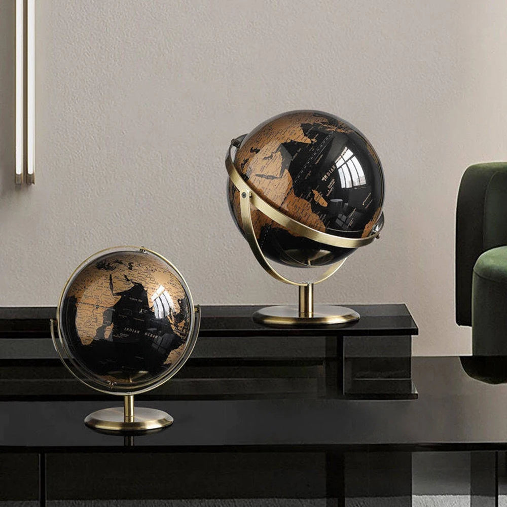 globe terrestre moderne pour décoration et apprentissage géographique - vue 4 sur 10