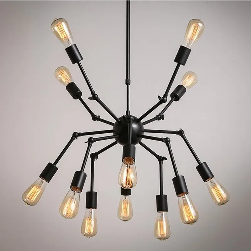 suspension réglable araignée industrielle design moderne créatif - vue 2 sur 14