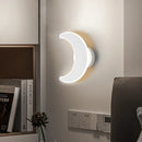 applique murale led blanche à différentes formes ludiques