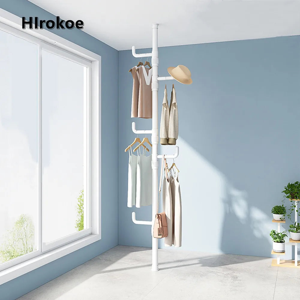 support de rangement vertical pour vêtements à la maison