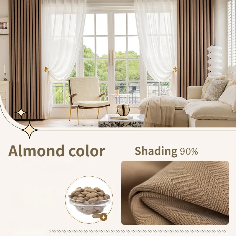 Rideau occultant uni style moderne pour salon chambre - vue 23 sur 23