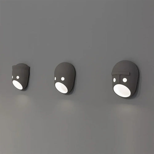 applique murale moooi joker design moderne en résine avec éclairage led