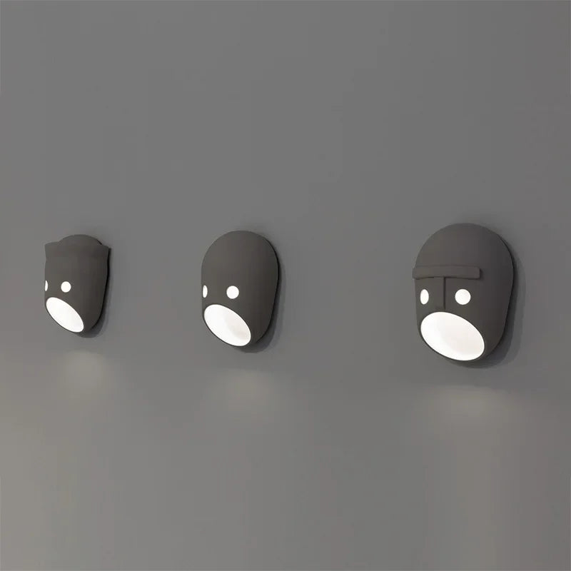 applique murale moooi joker design moderne en résine avec éclairage led - vue 5 sur 11