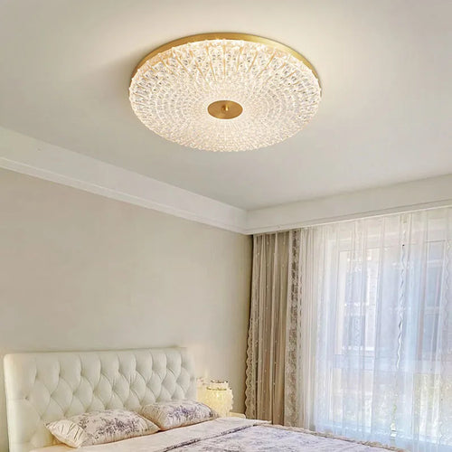plafonnier led rond en acrylique design moderne pour maison
