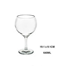 Verres a vin incassables sans pied elegants reutilisables