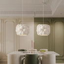 Suspension nordique Wabi Sabi Style crémeux E27 pour Restaurant Bar chambre salon