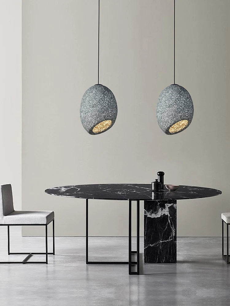 lustre led style wabi sabi nordique pour café et restaurant