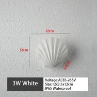 applique murale led design moderne étanche pour extérieur jardin