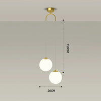 lampe suspendue nordique pour décoration intérieure