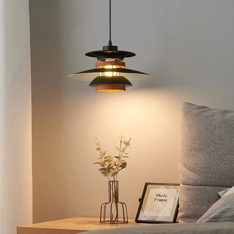 lustre design nordique créatif style japonais pour bar et salon - vue 3 sur 26