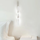 Applique murale led spirale hailion pour décoration intérieure créative