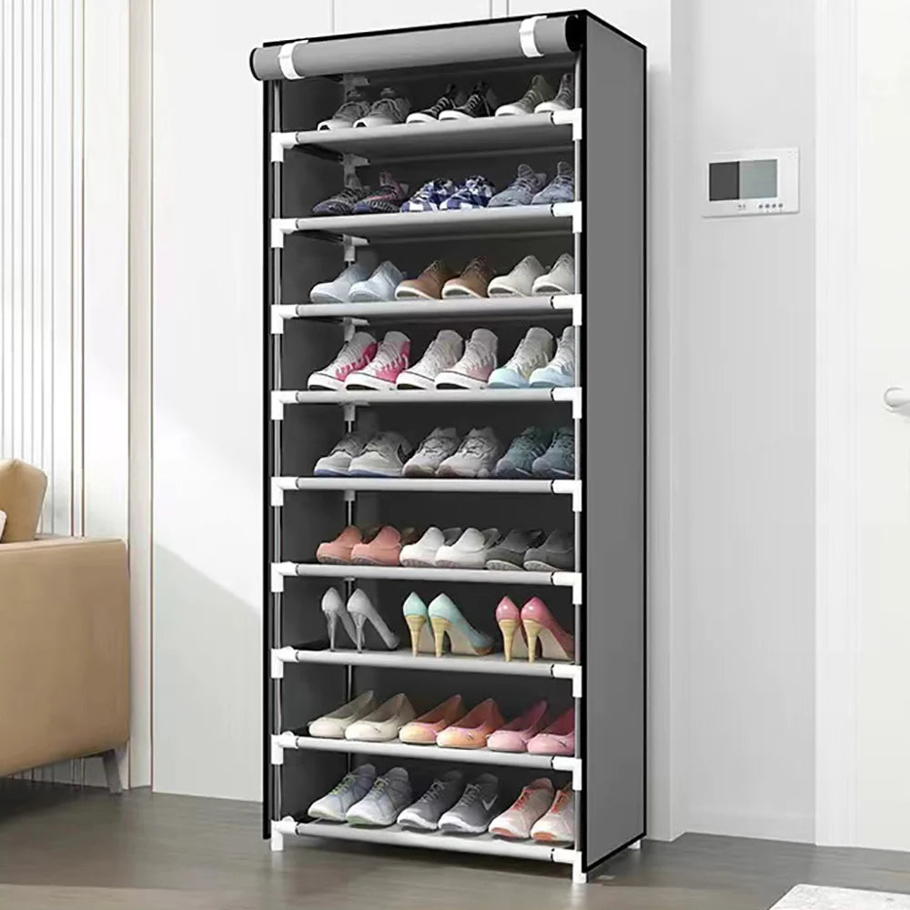 étagère de rangement pour organiser vos chaussures efficacement - vue 2 sur 9