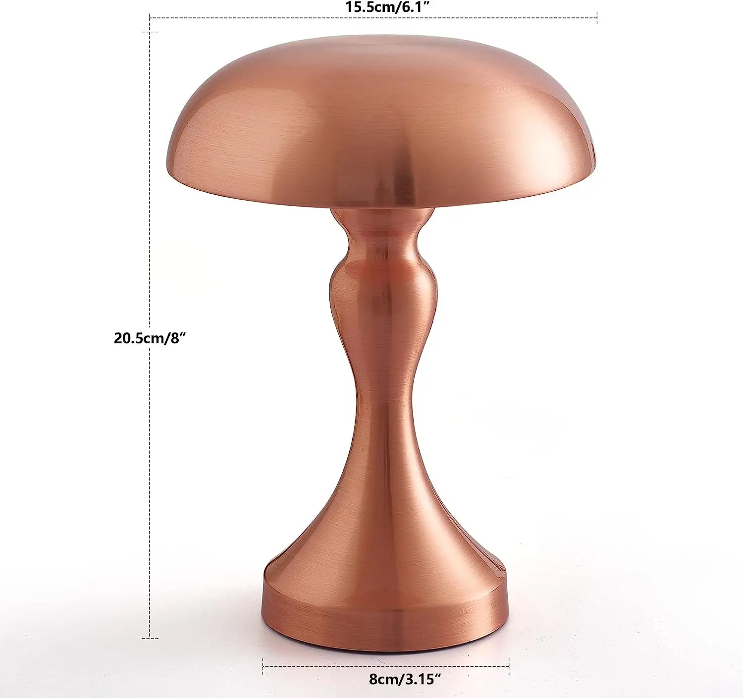 lampe de Table à LED capteur tactile bureau veilleuse Rechargeable sans fil - vue 9 sur 9