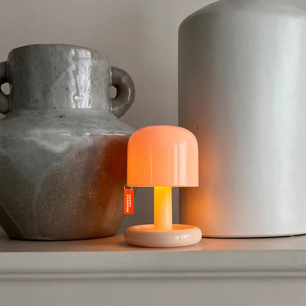lampe led champignon veilleuse coucher soleil - vue 3 sur 6