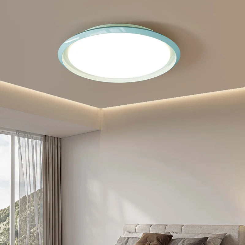 plafonnier led ultra mince design moderne pour décoration intérieure - vue 2 sur 10