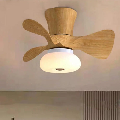 ventilateur de plafond lumineux pour espace commercial