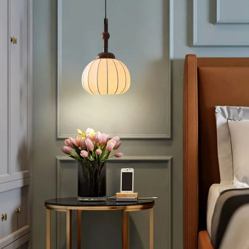 lustre de style chinois en soie et bois pour maison et magasin