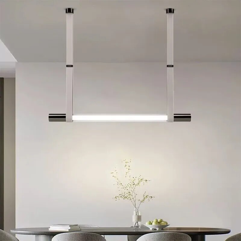 Lustre de style en bande de table à manger - vue 3 sur 5
