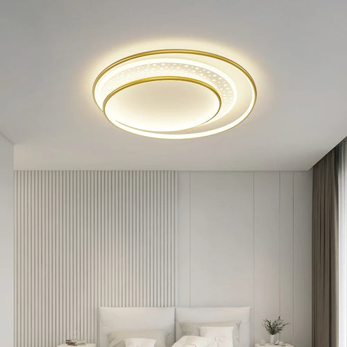 plafonnier led créatif en forme de lampes étoiles rondes