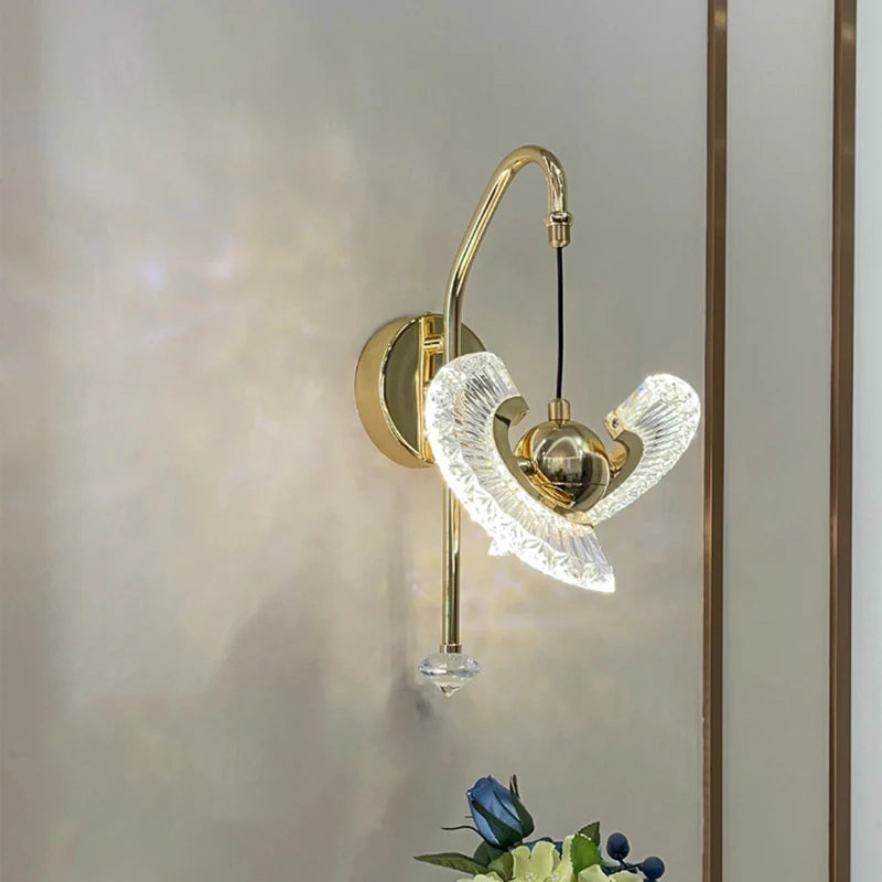 Applique murale led créative pour décoration intérieure