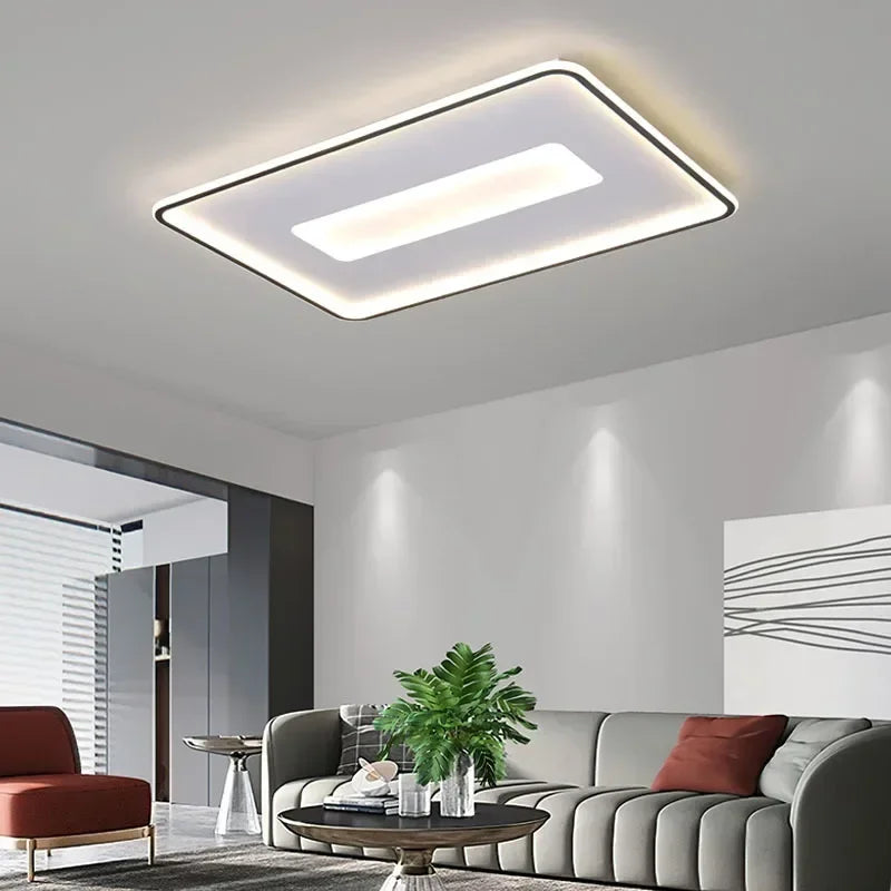 lustre moderne à leds pour décoration intérieure élégante - vue 5 sur 20