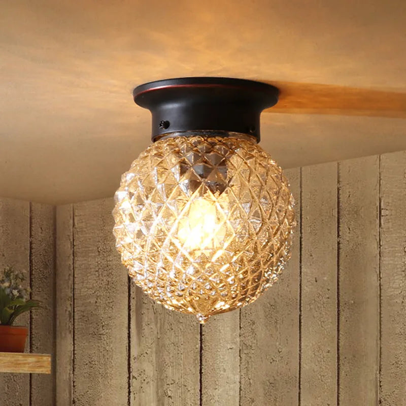 Plafonnier LED Vintage IWHD - vue 6 sur 15