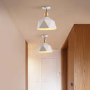 plafonnier nordique moderne led bois intérieur décor éclairage