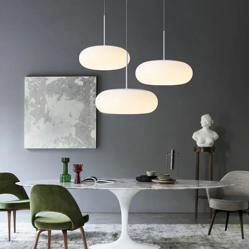 suspension design nordique grande boule pour intérieur - vue 5 sur 12