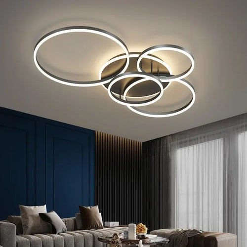 lustre led nordique réglable design maison éclairage luminaire