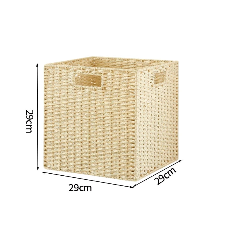 panier de pique-nique en osier pour rangement divers - vue 18 sur 21