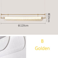 suspension minimalistes italiennes en acrylique led modernes