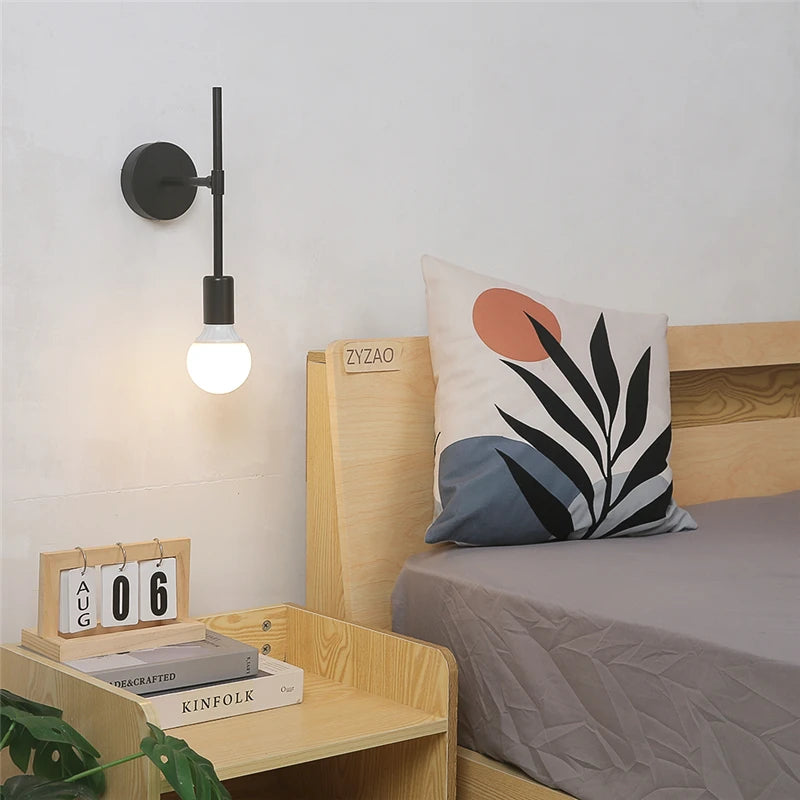 applique murale circulaires en fer et verre led personnalisables