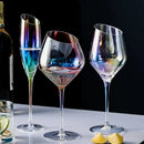 Verres champagne biseautés style nordique design créatif